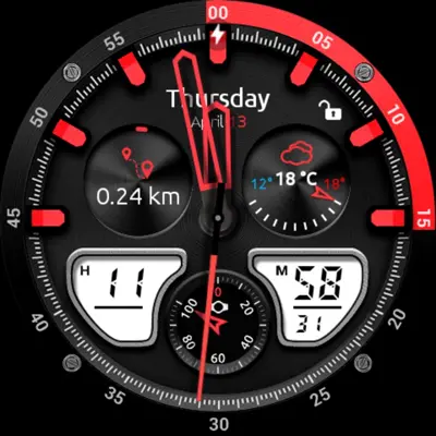 Fury Watch Face android App screenshot 1